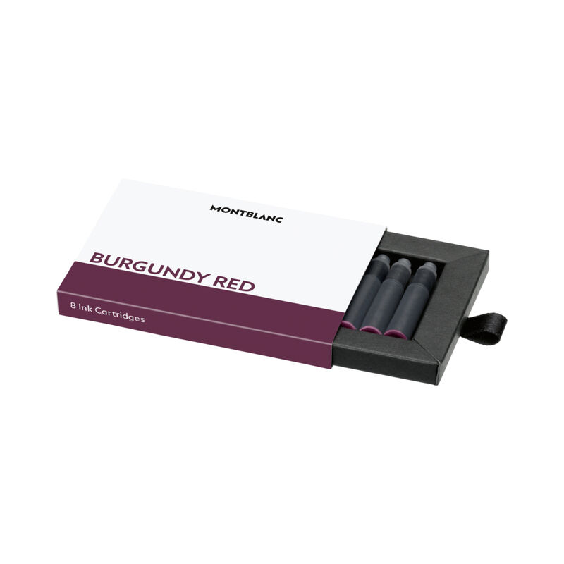 Montblanc - Ink Cartridges Burgundy Red 1 Pack = 8 Cartridges image number 0